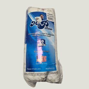 NEW MyPillow Classic Standard Size Washable & Dryable White Pillow MSRP 59.99